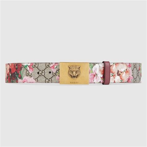 gucci blooms belt outfit|genuine leather Gucci belt women.